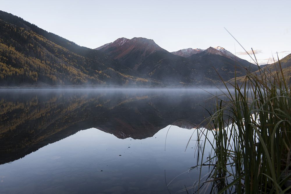 Crystal Lake Reflection, Ouray, Colorado 