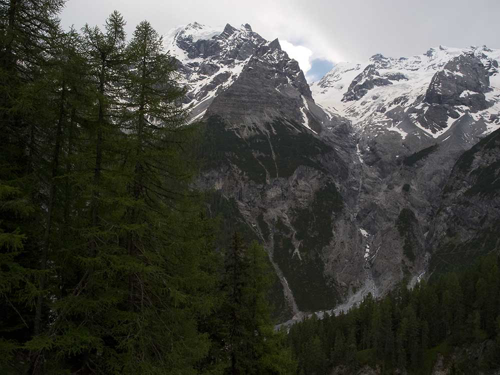 Italian Alps West Of Balzano