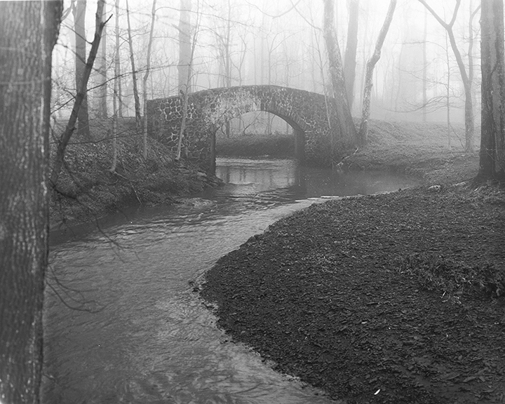 Foggy Morning at MacDaniel's Bridge, Upper Makefield