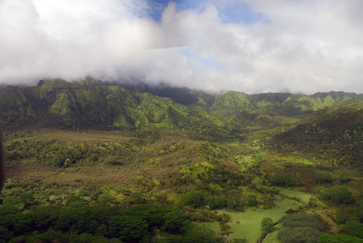 Upland Kaua'i From the Air