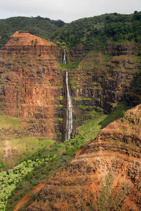 Waimea Canyon Waterfalls, Kaua'i