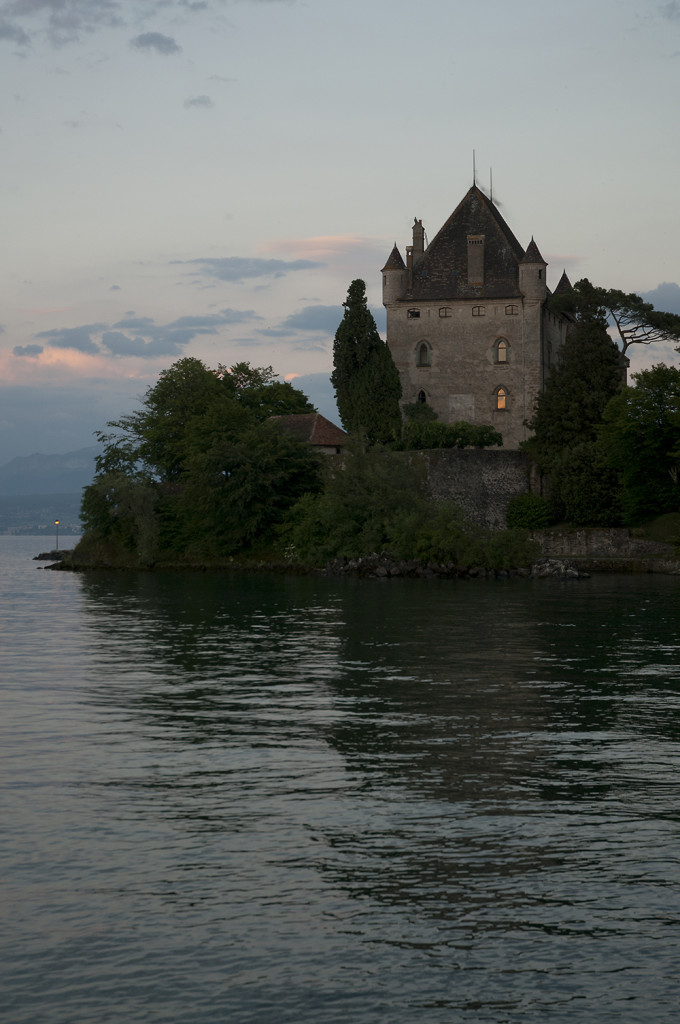 Baron'sCastle at Sunset, Yoire, France